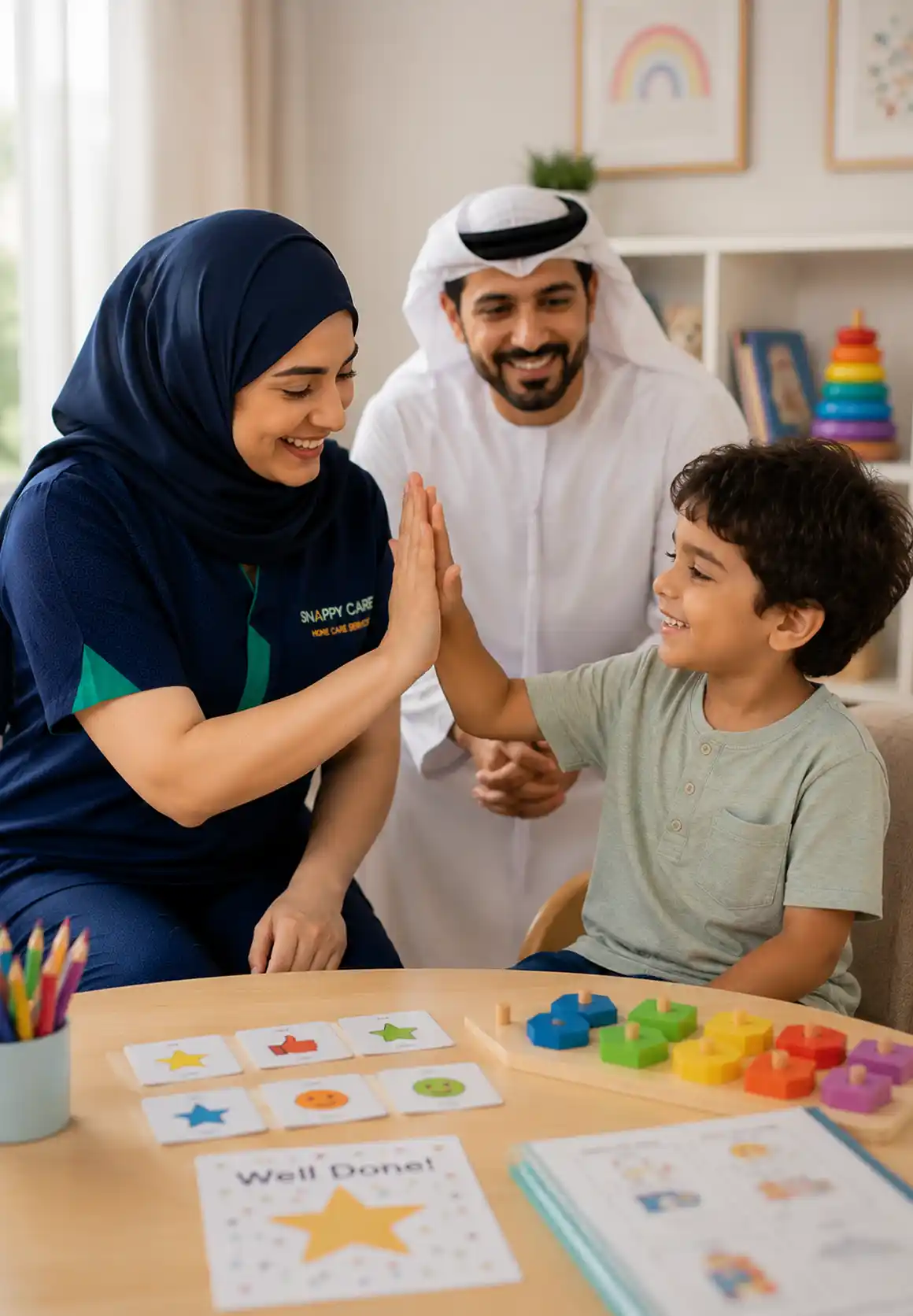 Empathy and attentive companionship for autism care