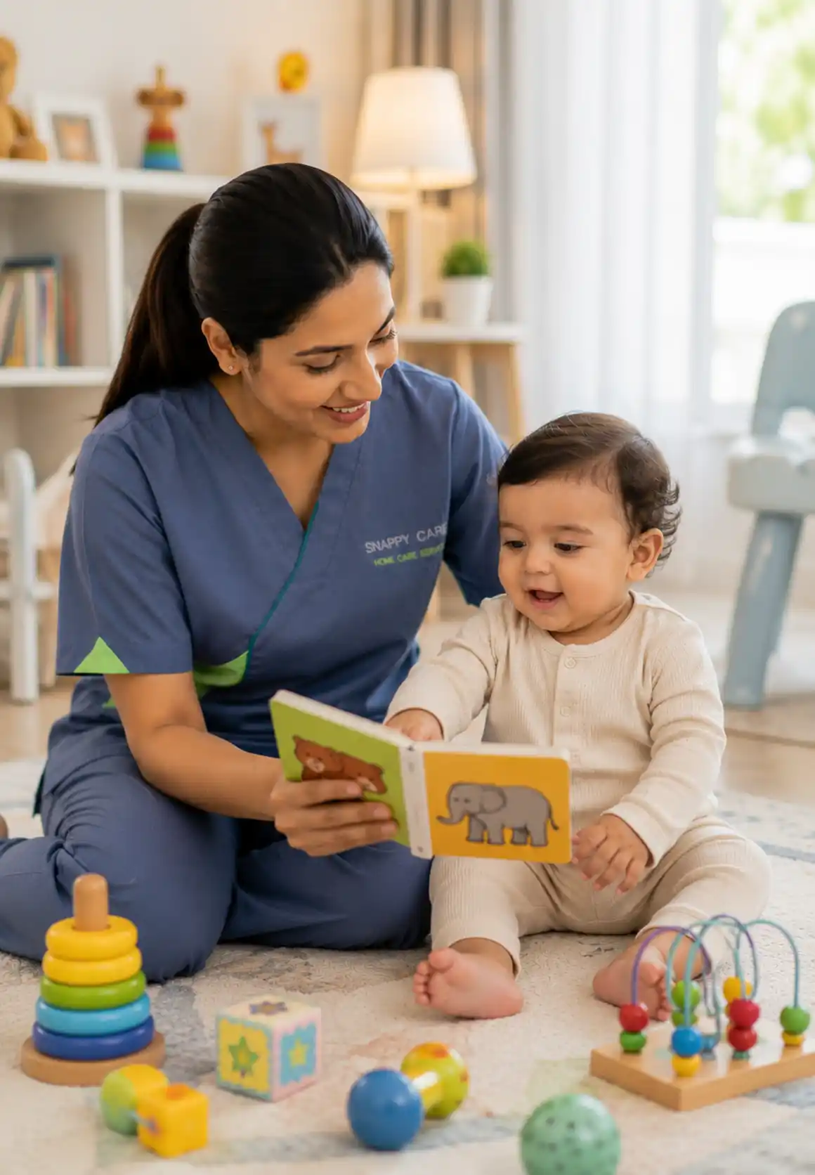 Compassionate baby home care support