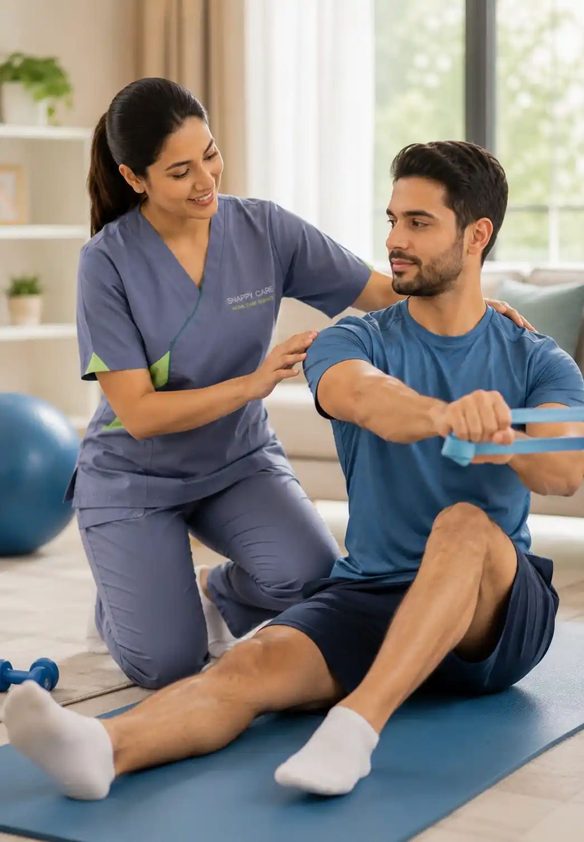 Compassionate physiotherapy home care support