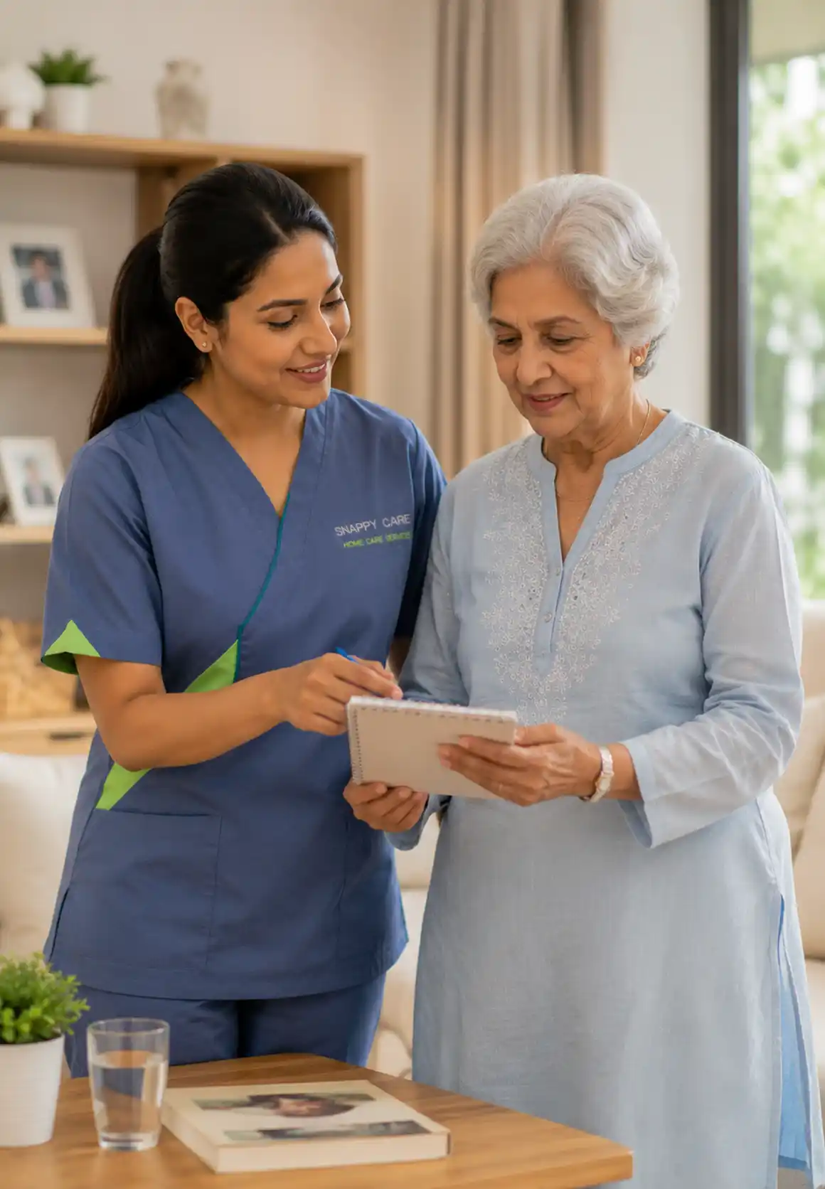 Compassionate elderly home care support