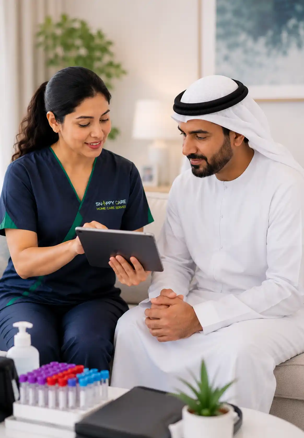 Compassionate Lab Test at Home Care home care support